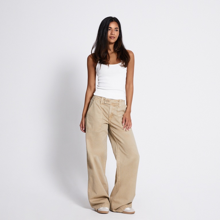 Carpenter pants "Edie" Beige